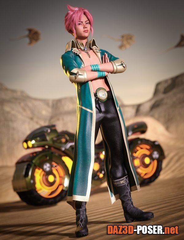 Dawnload dForce Lixue Outfit for Genesis 9 for free