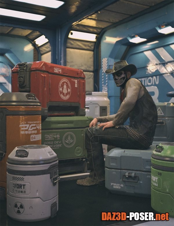Dawnload Sci-Fi Props: Crates And Containers Bundle for free