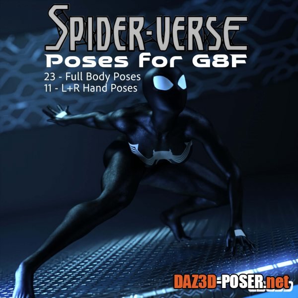 Dawnload Spider-Verse Poses for G8F for free