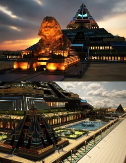 XI Futuristic Pyramid