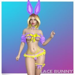 LACE BUNNY OUTFIT G8F/G8.1F