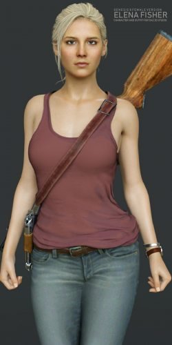 Uncharted Elena Fisher for G8F