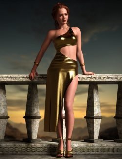 dForce Elegance Outfit Set for Genesis 9