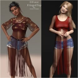 D-Force Fringed Top for G8F and G8.1F