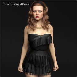 D-Force Fringed Dress for G8F and G8.1F