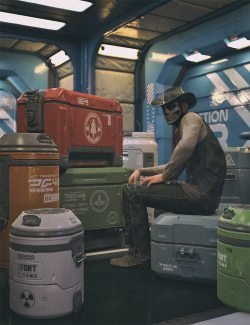 Sci-Fi Props: Crates And Containers Bundle