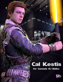 Star Wars Series: Cal Kestis HD For Genesis 8.1 Male