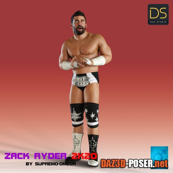 Dawnload Zack Ryder 2k20 for G8 Male for free