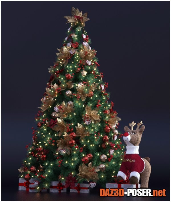 Dawnload GCD Christmas Tree (IRAY) for free