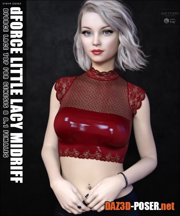 Dawnload dForce Little Lacy Midriff G8G8.1F for free