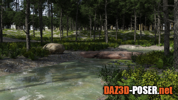 Dawnload Creek Crossing for DAZ for free