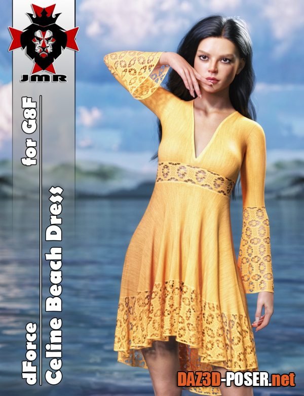 Dawnload JMR dForce Celine Beach Dress for G8F for free