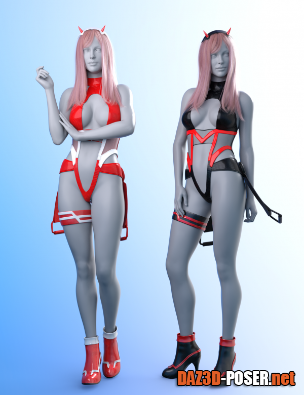 Dawnload Darling Suit for Genesis 8 and 8.1 Female for free