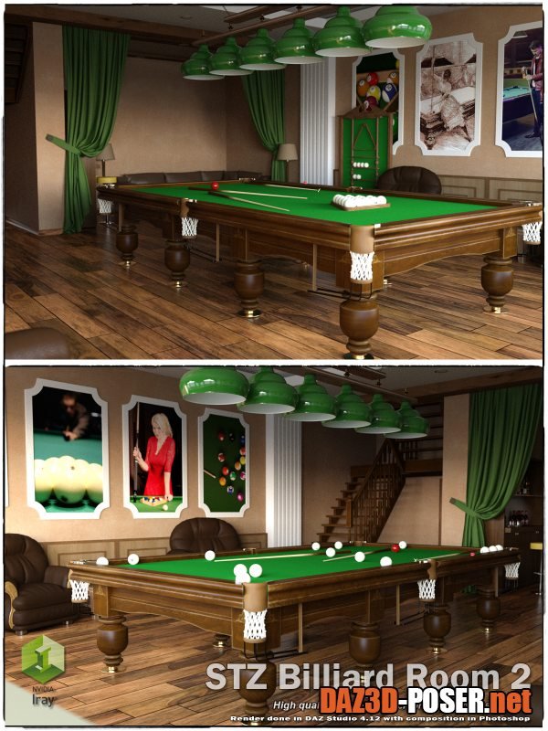 Dawnload STZ Billiard Room 2 for free