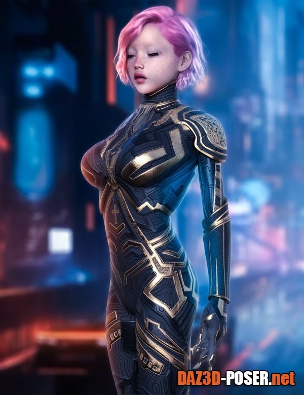 Dawnload Futuristic Suit Outfit for Genesis 9 for free