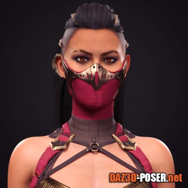 Dawnload Mileena for Genesis 8 and 8.1 for free