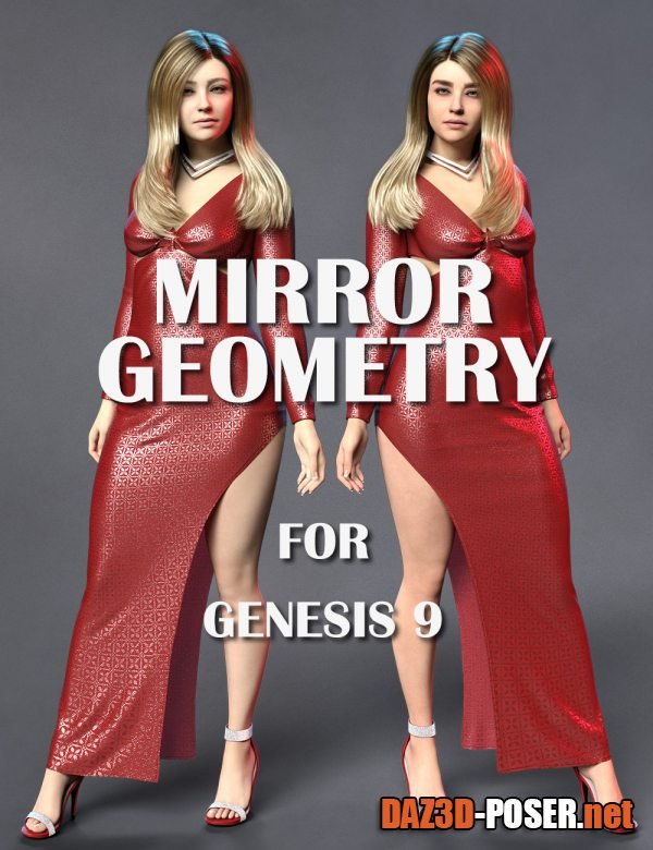 Dawnload Mirror Geometry for Genesis 9 for free