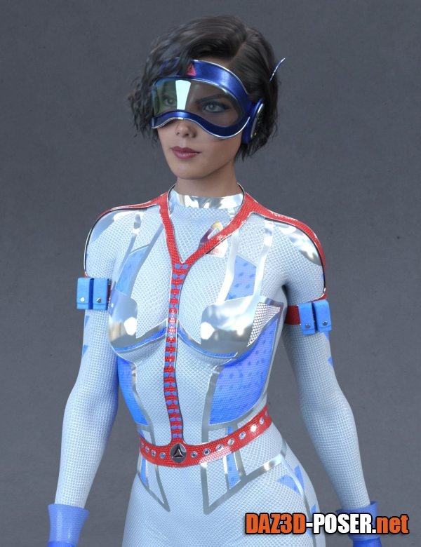 Dawnload Rhuna Space Outfit For Genesis 8 and 8.1 Female for free