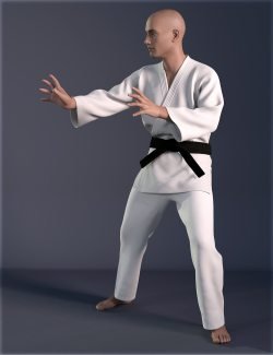 dForce HnC Judo Suit for Genesis 8 Males