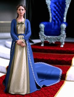 dForce Gown of Fantasy 6 for Genesis 9