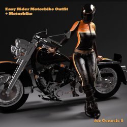 Easy Rider + Motorbike