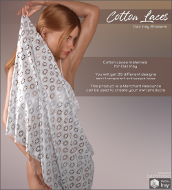 Daz Iray – Cotton Laces