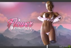 dForce Flower Bikini G8F