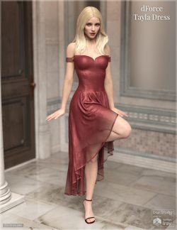 dForce – Tayla Dress for Genesis 8 Female