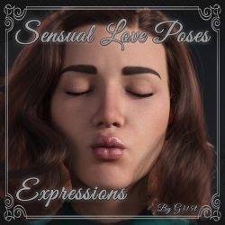 Sensual Love Poses – Expressions for Genesis 8.1 Female