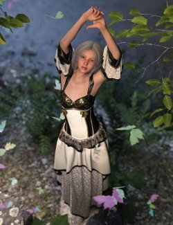 Texture Expansion for dForce Multi-Style Fairy Outfit for Genesis 9