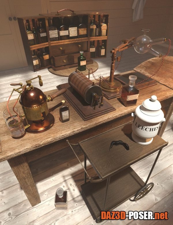 Dawnload Victorian Medical Equipment for free
