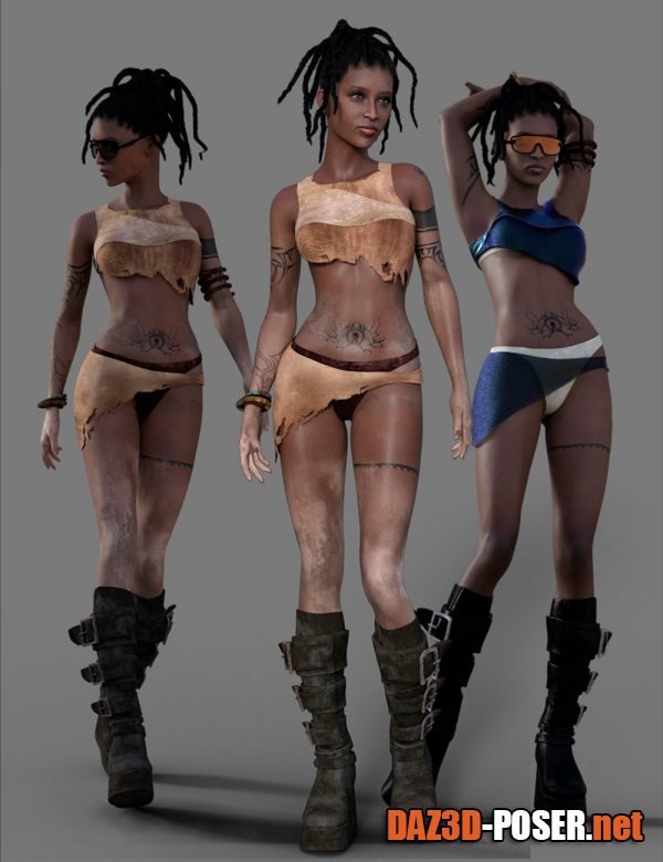 Dawnload Zeeba Outfit for Genesis 9 for free