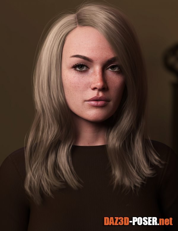 Dawnload Autumn Style Long Hair for Genesis 9 for free
