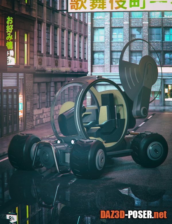 Dawnload 4-Wheel Bubble Car for free