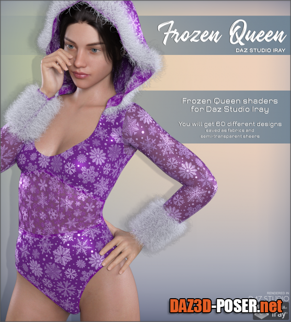 Dawnload Daz Iray – Frozen Queen for free