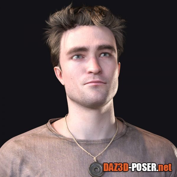 Dawnload Robert Pattinson for Genesis 8.1 Male for free