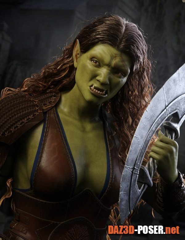 Dawnload She Orc for Genesis 9 for free