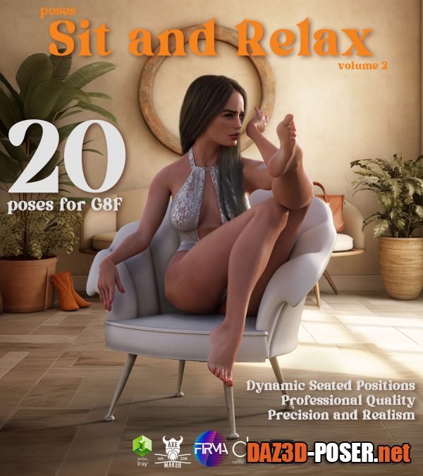 Dawnload Sit & Relax 2 – Pose Pack for free