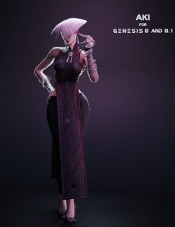 A.K.I. For Genesis 8 and 8.1 Female
