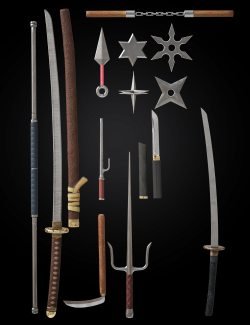 BW Shadow Weapons Set for Genesis 9, 8 and 8.1