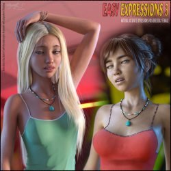 Easy Expressions 3 for Genesis 8.1 Female