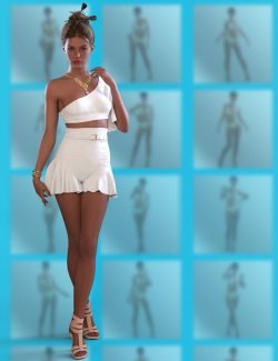 Fashion In San-Sebastian – Poses for Genesis 9 Feminine