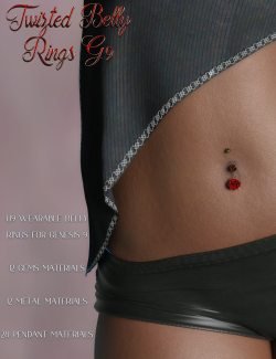 Twizted Belly Rings for Genesis 9