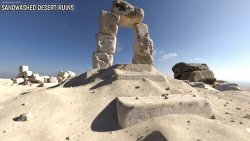 Modular 3D Kits: Sandwashed Desert Ruins