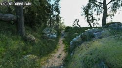 Modular 3D Kits: Ancient Forest Path