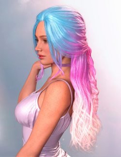 Royal Waves Mermaid Hair for Genesis 9 Feminine