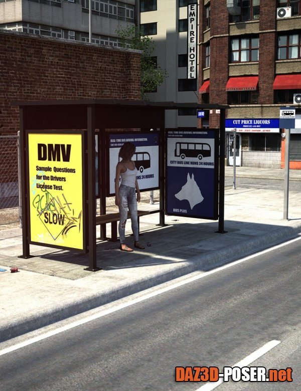 Dawnload Urban Bus Stop for free